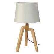 TLC 6319 ML ΕΠΙΤΡΑΠΕΖΙΑ ΛΑΜΠΑ  ΑΝΙΣΟΠΕΔΟ ΞΥΛΟ 1ΧΕ27 1ΧΕ27