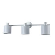 WLC 5216-3 WH 3/Φ ΡΑΓΑ ΣΠΟΤ ΛΕΥΚΟ ΜΕ ΛΕΥΚΟ ΥΦΑΣΜΑΤΙΝΟ ΚΑΠΕΛΟ 3ΧΕ14