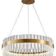 PDC 707-60 LED ΣΤΡΟΓΓΥΛΟ Φ60 ΜΕ ΚΡΥΣΤΑΛΛΑ