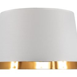 SPC 40 W/GD (d38-33-H24) ΚΑΠΕΛΟ ΛΕΥΚΟ/ΧΡΥΣΟ