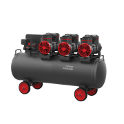 Elmark Oil-Free Air Compressor EL-AC100L – Αεροσυμπιεστής 100L Χωρίς Λάδι Με Ψηφιακό Έλεγχο