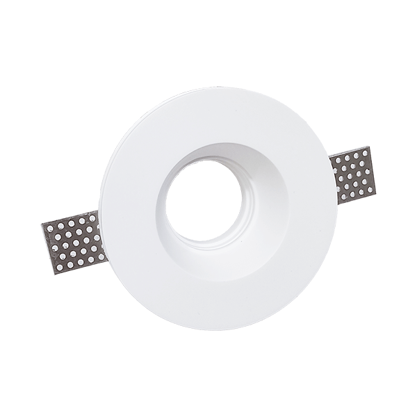 92GDL09R ΣΠΟΤ ΓΥΨΟΥ ΣΤΡΟΓΓΥΛΟ GU10 D130x45 - Image 1