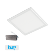 LED ΠΑΝΕΛ ΓΥΨΟΣΑΝΙΔΑΣ 48W 4000K 595x595mm ΛΕΥΚΟ+ΜΠΑΤΑΡΙΑ ΑΣΦΑΛΕΙΑΣ