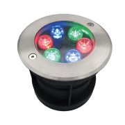 LED ΥΠΟΒΡΥΧΙΟ ΦΩΤΙΣΤΙΚΟ  6W RGB, IP68 ΜΕ ΧΕΙΡΙΣΤΗΡΙΟ