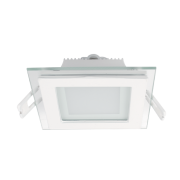 LED ΠΑΝΕΛ ΤΕΤΡΑΓΩΝΟ ΜΕ ΓΥΑΛΙ 6W 2700K