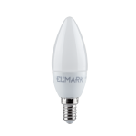 ΛΑΜΠΤΗΡΑΣ LED ΚΕΡΑΚΙ C37 SMD2835 8W E14 230V ΨΥΧΡΟ ΛΕΥΚΟ