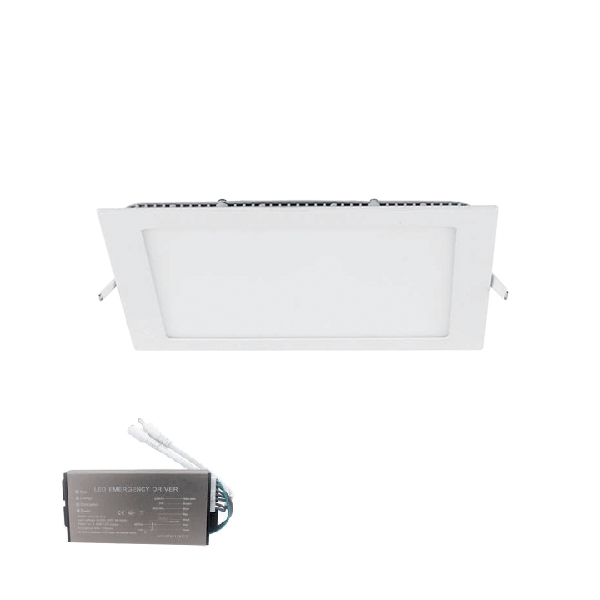 99LED967WWE LED ΠΑΝΕΛ ΤΕΤΡΑΓΩΝΟ ΧΩΝΕΥΤΟ 12W 2700K+ ΚΙΤ ΑΣΦΑΛΕΙΑΣ - Image 1