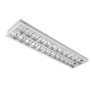 ΦΩΤΙΣΤΙΚΟ LENA-V LED 2X18W(1200MM) 6200Κ ΧΩΝΕΥΤΟ 1195/295MM ΤΥΠΟΥ V