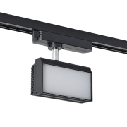 PGNL ΣΠΟΤ ΡΑΓΑΣ 2-ΓΡΑΜΜΩΝ 20W 120° 3000K ΜΑΥΡΟ