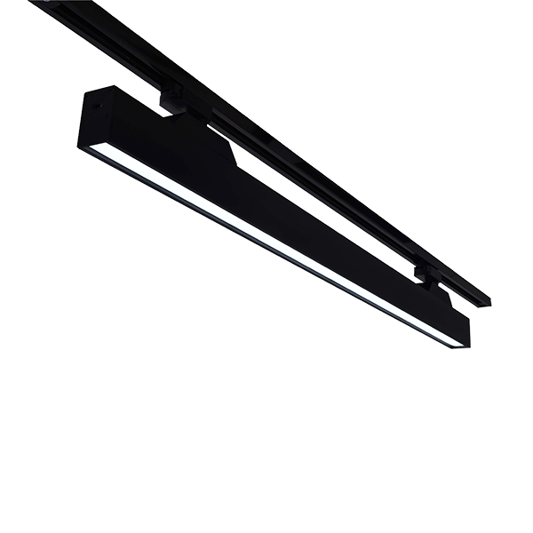 BL-304 ΠΡΟΒΟΛΕΑΣ ΡΑΓΑΣ T30 2-ΡΑΜΜΩΝ 24W 30°CCT ΜΑΥΡΟ - Image 1