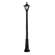 GOLIA LED ΦΩΤΙΣΤΙΚΟ ΚΗΠΟΥ 8W 4000K H2100 IP55 ΜΑΥΡΟ