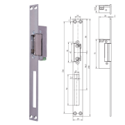 ELECTROMAGNETIC STRIKE PLATES 6-12V AC/DC