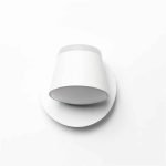100080WH MASON Φωτιστικό Τοίχου/Απλίκα LED 6W AC 220V Λευκό Μεταλλικό Θερμό Λευκό 3000K