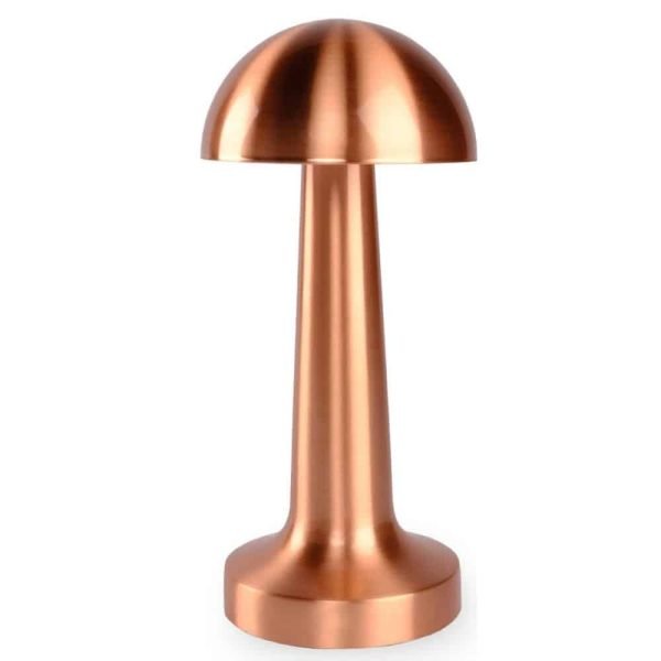 Mushroom LED Επιτραπέζιο Φωτιστικό Μπαταρίας Bronze - Image 4