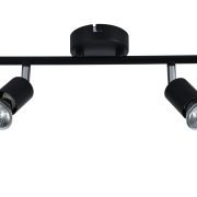 WLC 5215-2 ΒΚ ΣΠΟΤ ΡΑΓΑ 2/Φ ΜΑΥΡΟ 2ΧGU10