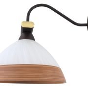 WLA 120  ΑΠΛΙΚΑ ΣΚΟΥΡΙΑ ΓΥΑΛΙ ΛΕΥΚΟ/ΚΑΦΕ ΦΑΣΑ  1ΧΕ27