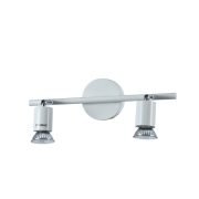 WLC 5215-2 WH ΣΠΟΤ ΡΑΓΑ 2/Φ ΛΕΥΚΟ 2ΧGU10