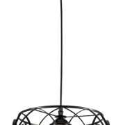 PDC 6078 BK 1/Φ ΜΑΥΡΟ ΚΥΚΛΙΚΟ ΣΧΕΔΙΟ & ΟΠΑΛΙΝΑ 1ΧΕ27