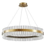 PDC 707-80  LED ΣΤΡΟΓΓΥΛΟ Φ80 ΜΕ ΚΡΥΣΤΑΛΛΑ