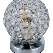 TLC 3459-CR ΠΟΡΤΑΤΙΦ ΜΠΑΛΑ ΧΡΩΜΙΟ ΜΕ ΚΡΥΣΤΑΛΛΑ 1ΧΕ27