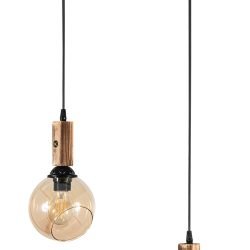 PDT 2061-2S  ΡΑΓΑ 2/Φ ΚΡΕΜ. ΛΕΠΤ/ΡΕΙΑ ΞΥΛΟ ΜΕ ΜΕΛΙ ΓΥΑΛΙ  2ΧΕ27