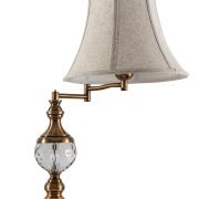 TLC 6838 AB ΕΠΙΤΡΑΠΕΖΙΑ ΛΑΜΠΑ  ΤΗΛΕΣΚΟΠΙΚΟ ΜΠΡΑΤΣΟ ΜΕ ΚΛΑΣΣΙΚΟ ΜΠΕΖ ΚΑΠΕΛΟ