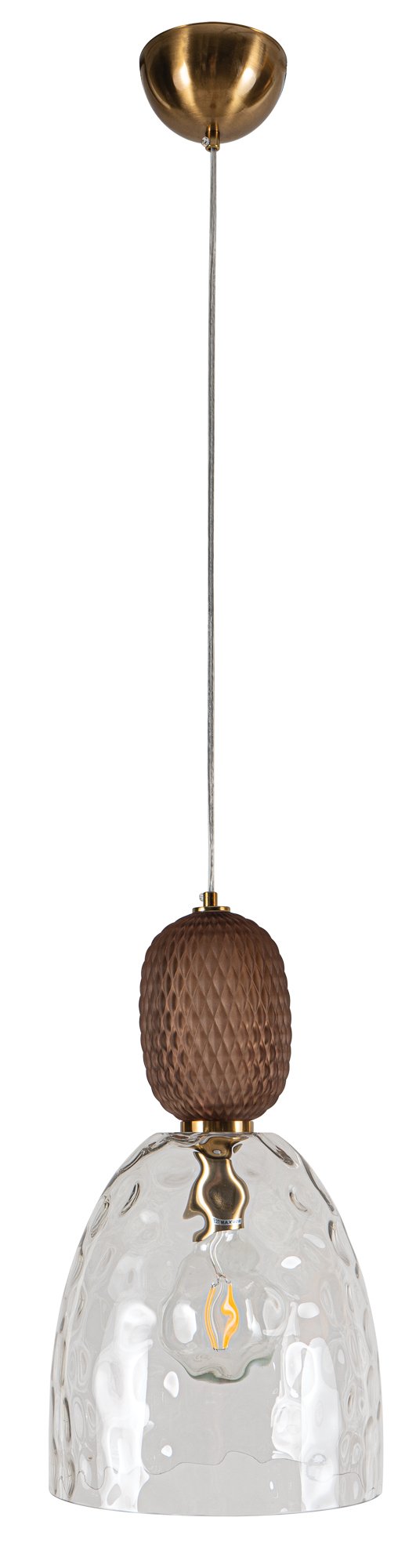 076ee583ac-2082-e02e-828f-01910385c561 PDC 1281 BW 1/Φ ΣΦΥΡΙΛΑΤΟ ΓΥΑΛΙ ΜΕ ΔΙΑΚΟΣΜΗΤΙΚΟ ΚΑΦΕ ΓΥΑΛΙ 1XE27 - Image 1