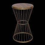 17 0045 Τραπεζάκι βοηθητικό Β ΚΛΕΨΥΘΡΑ Η58 x Φ35cm 1 jpg