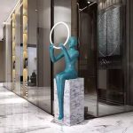 F9112 Terras Muse Art Decoration Series Minimal Φωτιστικό Δαπέδου 3 jpg