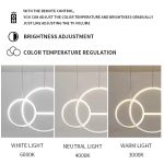 GB6288 LED Minimal Κρεμαστό Φωτιστικό 54W Dimmable 2 jpg