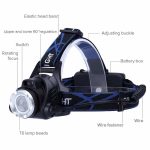 LED Super bright Φακός Κεφαλής Zoomable T6 5 jpg