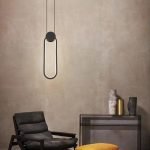 LG 6438 Oval Μεταλλικό Κρεμαστό Φωτιστικό 12Watt CCT 3 jpg