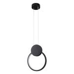 LG 6438 Round Μεταλλικό Κρεμαστό Φωτιστικό 12Watt CCT 2 jpg