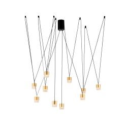 Luma 02311 Μοντέρνο Κρεμαστό Φωτιστικό Πολύφωτο 10Χ7 Watt 1 jpg