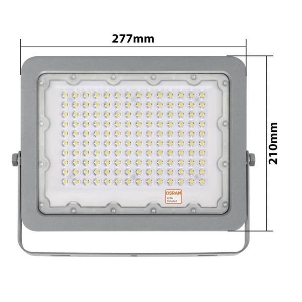 Osram chip Προβολέας LED 100W 130lm 3 jpg