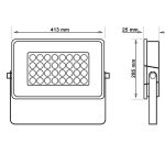 Osram chip Προβολέας LED 200W 130lm 1 jpg
