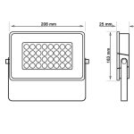 Osram chip Προβολέας LED 50W 1 jpg