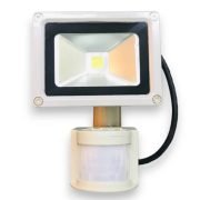 Προβολέας LED 10Watt Λευκό Ψυχρό με Αισθητήρα Φωτος jpg