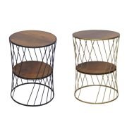 Τραπεζάκι Βοηθητικό α Κυλινδρικο Η44 X Φ32cm 1 jpg