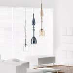 01158 Luma Μοντέρνο Κρεμαστό Φωτιστικό Μονόφωτο με Ντουί G9 jpg