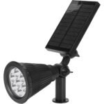 Ηλιακό Φωτιστικό Αδιάβροχο Καρφωτό LED RGB IP65 - Image 4