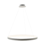 Zuma Line Φωτιστικό LED Κρεμαστό Circle LA0717/1 70W 3000K Λευκό