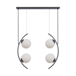ZUMA LINE PENDANT HELIX 5016 4XE14 BLACK/WHITE