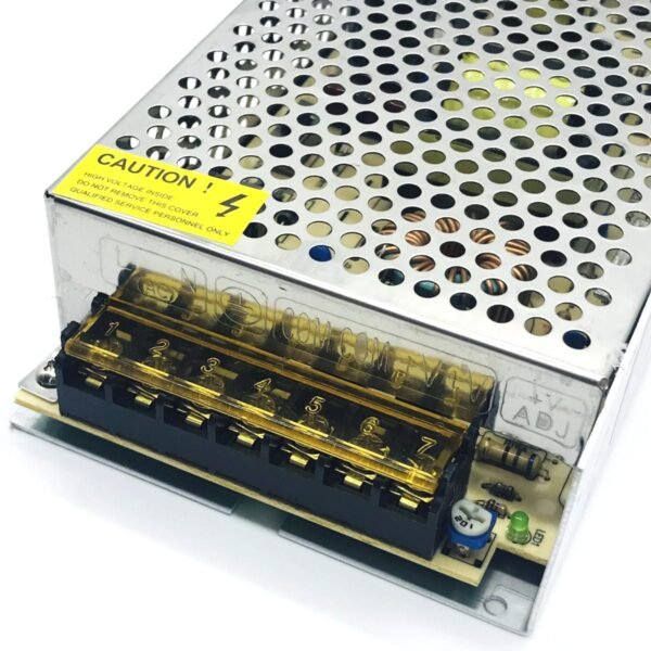 101046 Μεταλλικό Τροφοδοτικό LED 120W 5A - AC 220-240V σε DC 24V - IP20 - 2 Χρόνια Εγγύηση - Image 2