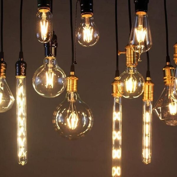 100172 Filament G45 Γλομπάκι LED Ε27 2 Watt Amber Γυαλί (Αντιγραφή) - Image 3