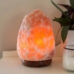 100186 Φωτιστικό Επιτραπέζιο Πέτρα Από Αλάτι Ιμαλαΐων 26CM - Image 4