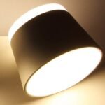 100080BL MASON Φωτιστικό Τοίχου/Απλίκα LED 6W AC 220V Μαύρο Μεταλλικό Θερμό Λευκό 3000K - Image 3