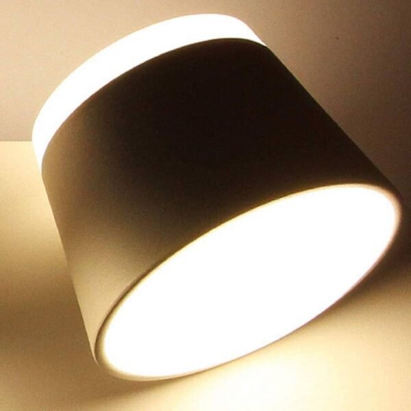 100080BL MASON Φωτιστικό Τοίχου/Απλίκα LED 6W AC 220V Μαύρο Μεταλλικό Θερμό Λευκό 3000K - Image 3