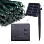 100τμχ LED Ηλιακά Χριστουγεννιάτικα Λαμπάκια RGB - Image 3