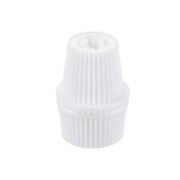 101116  Στυπιοθλίπτης - Στήριγμα Καλωδίου για Ροζέτα Λευκό